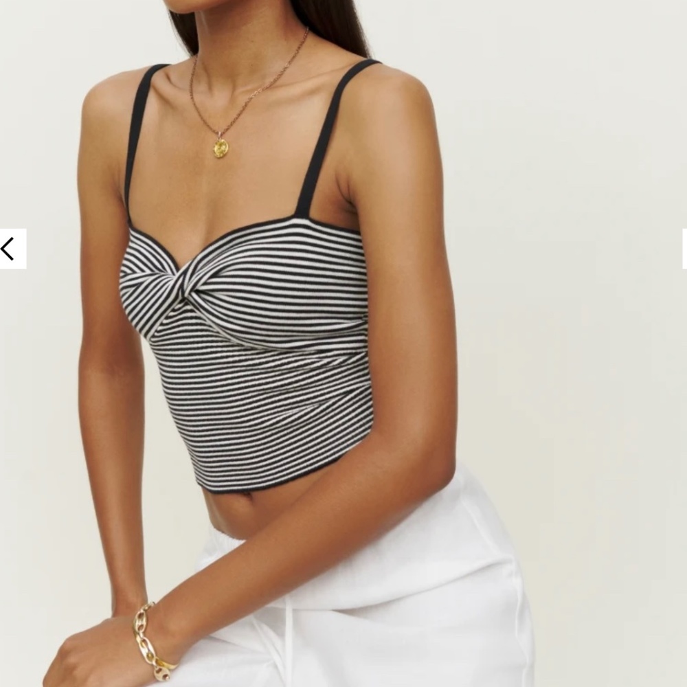 Reformation Lorenzo Cotton Sweater Tank